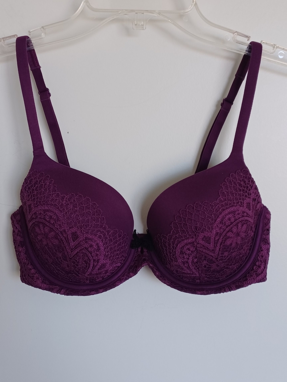 Victoria's Secret Body by Victoria Lined Demi Bra in Purple ** Size 32D